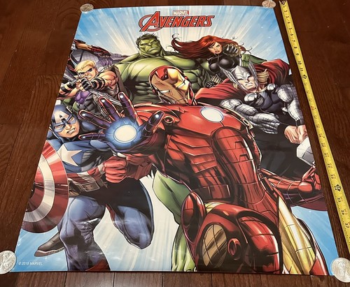 2 X Marvel Avengers Huge Poster 30X23” , Ships W Mailing Tube - Picture 4 of 10