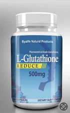 GLUTATION EL MAS ABUNDANTE ANTIOXIDANTE DEL CUERPO, INMUNOLOGICO 500 mg 60 Caps