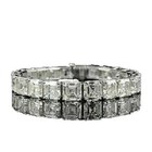Tennis Sterling Silver Bracelets for Men