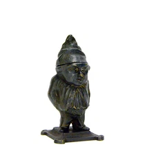 Vienna Bronze Dwarf Figure Match Holder
