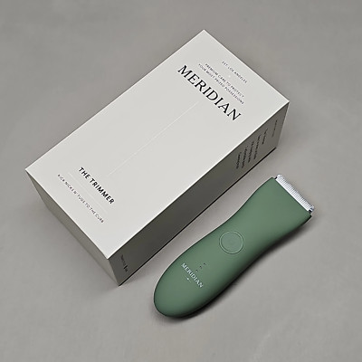 MERIDIAN The Trimmer Fresh Below The Belt Men's Hair Trimmer Sage M2B (New)