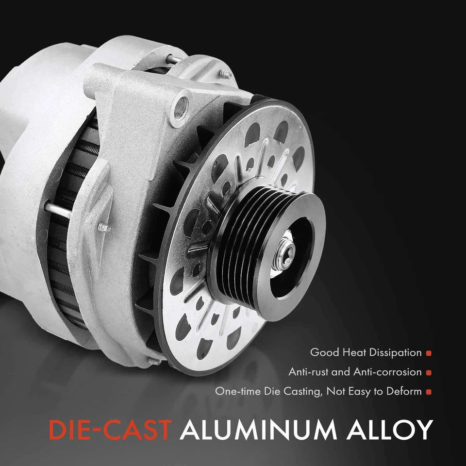 Alternator for Chevrolet Camaro Pontiac Firebird 1994-1997 140A 12V CW 6-Groove - Image 4 of 4