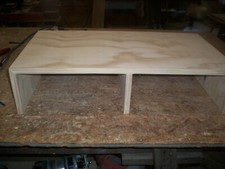 30 x 15 x 7 Inch Wood TV Stand Entertainment Center Home Theater Media Storage