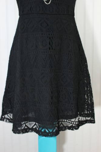 Mossimo Womens Sleeveless Dress Fit & Flare Black Size XS - Picture 4 of 9