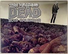 The Walking Dead Collectible 2013 Calendar Sealed 11" x 17" When Opened