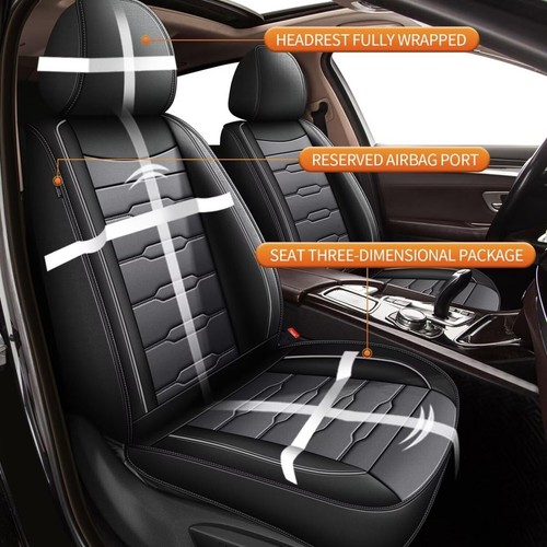 AOMSAZTO Car Seat Cover 2 Front Seats Fit for Ford F-250 Super Duty 2014-2025... - Picture 3 of 7