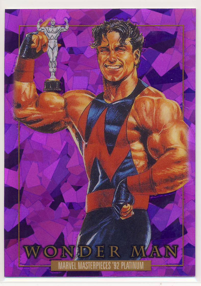 t*y様 FaB アメジストのアミュレット Marvel 2024 Marvel Masterpieces '92 1992 Platinum Purple Crystals 93