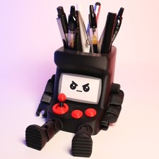 Arcade Desk Buddy, Flexi Organizer, Planter