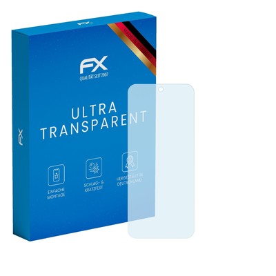 atFoliX 3x Displayschutzfolie für iTel P40 Plus Schutzfolie klar Folie