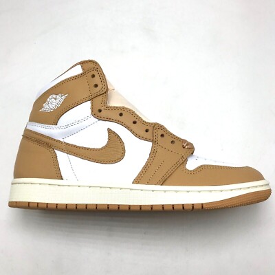Nike Air Jordan 1 ベージュ/ブラウン NEW* Women NIKE Air Jordan 1 High OG Praline White Sail (FN6622