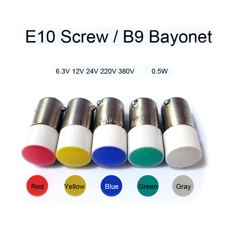 B15 Bayonet LED Warning Light Bulb 5W Single/Double Contacts - Foto 4