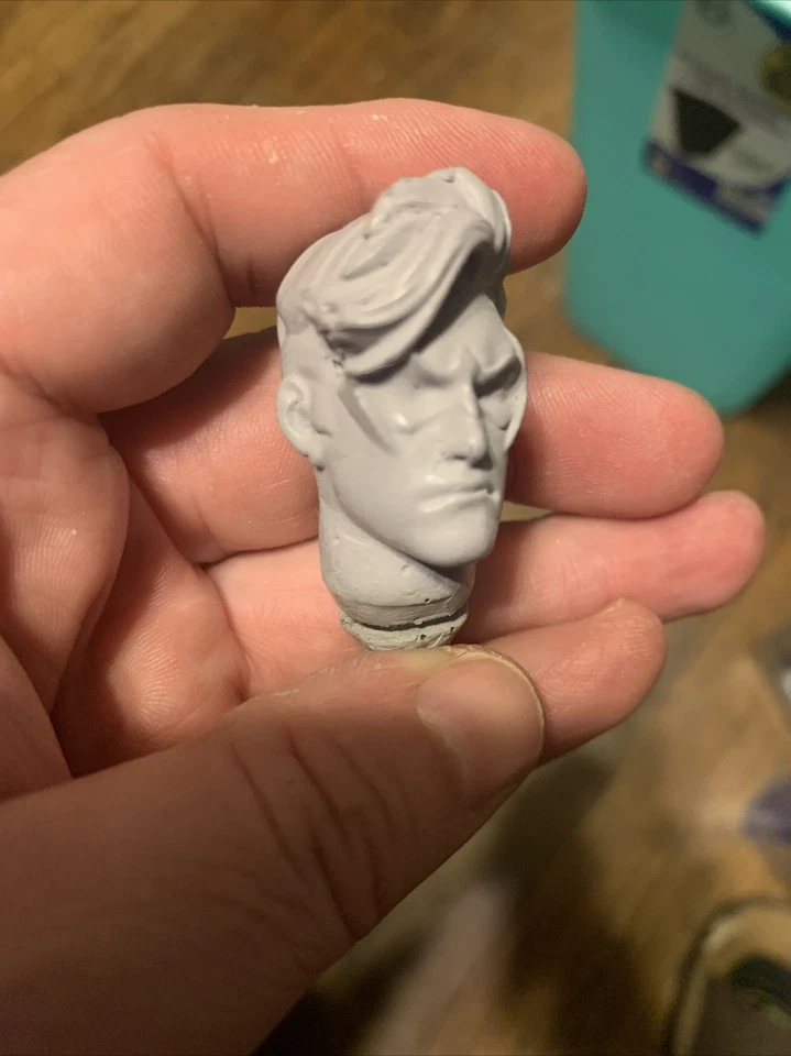 Mego FTC Zica FM 蝙蝠侠夜翼罗宾定制头适用于 8 英寸可动人偶 1/9 V1 — 第 2/4 张图片