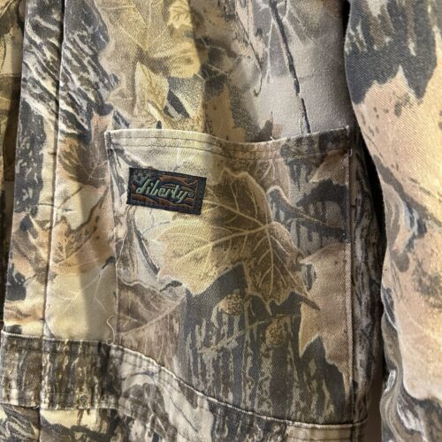 VTG Liberty Camouflage Hunting Cotton Coveralls Realtree Coveralls Men's M Tall - Picture 4 of 12