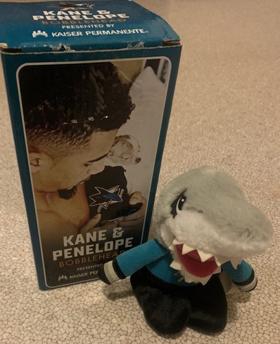 San Jose Sharks Bobblehead Evander Kane #9 & Penelope Chihuahua SGA NHL ...