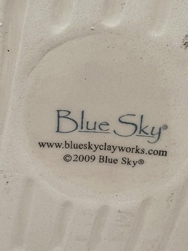 Blue Sky Clayworks "Cupids Christmas Trees" Tea Light Candle Holder 2009 Gift - Picture 10 of 19