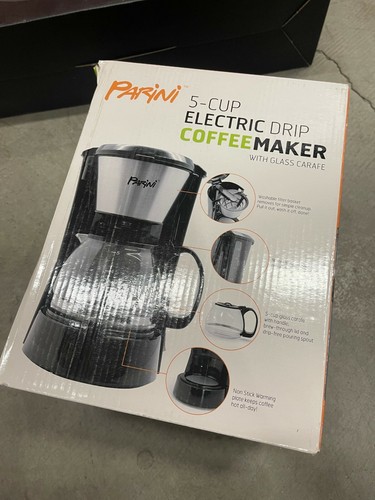 Parini 5-Cup Drip Coffee Maker NEW | eBay