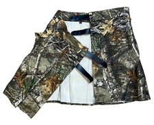 Autumn REAL TREE Forest Camo Utility KILT Size 34