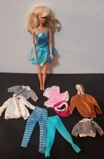 Vintage!! Playset Lot - MATTLE 1975 BARBIE 👗 Dress Up Doll & Clothing 