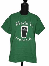 Guinness Beer made in Ireland pint glass green medium T-shirt