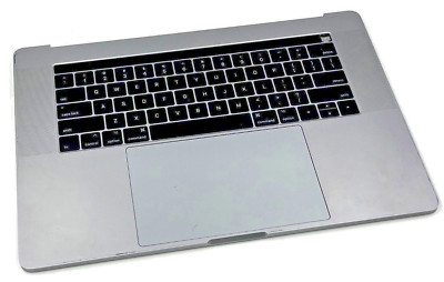 MacBook Pro A1990 15 2018 MR932LL/A Top Case Palmrest w/Keyboard Grey MacBook Pro A1990 15 2018 MR932LL/A Top Case Palmrest w/Keyboard Grey