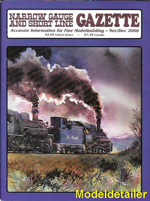 Schmalspuranzeiger Nov.08 RGS Ophir Drehscheibe D&RGW Leighton Buzzard Baldwin