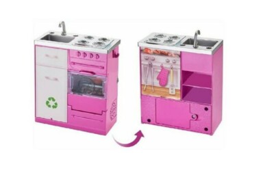 NEW~BARBIE DREAM HOUSE Replacement Sink/ Stove /Barbecue Part LOT