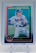 2022 Panini USA Stars & Stripes Carter Trice Silver Foil #36 - Old Dominion/Cubs