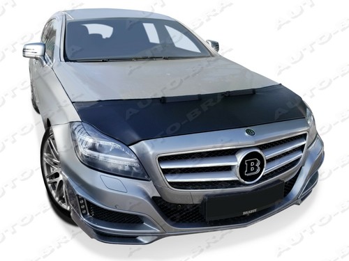 Car Bonnet Hood Bra fits MB Mercedes-Benz CLS W218 2011-2018 Front Nose Mask - Foto 2 di 3