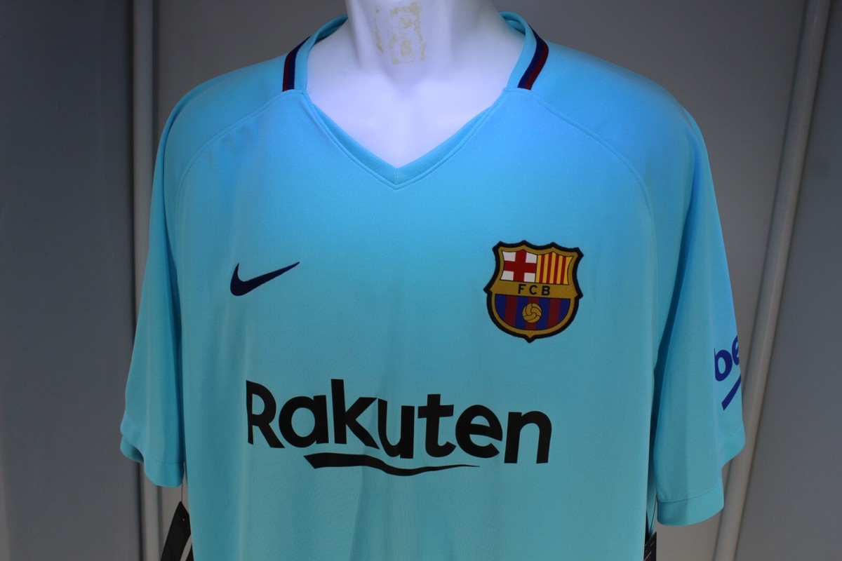Club Barcelona FC Authentic Nike Jersey XLarge 2017-2018 T | eBay