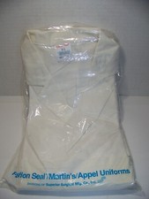 Martin's Fashion Seal Universal Unisex Lab Coat White Size 42 New Slight soiling
