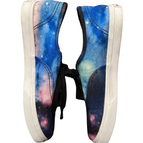 VANS KIDS AUTHENTIC LO PRO COSMIC GALAXY SKATE SHOES- Size 13 New With Box - Picture 6 of 14
