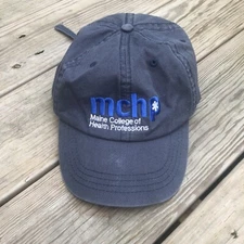 MCHP Maine College of Health Professions Strapback Baseball Hat Cap Adjustable