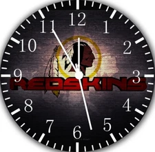 Redskins Wall Clock E285 Personalized option with adding name