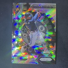 RONALD ACUNA JR 2020 PRIZM MACHINES  SILVER PRIZM  #M-3  BRAVES T061