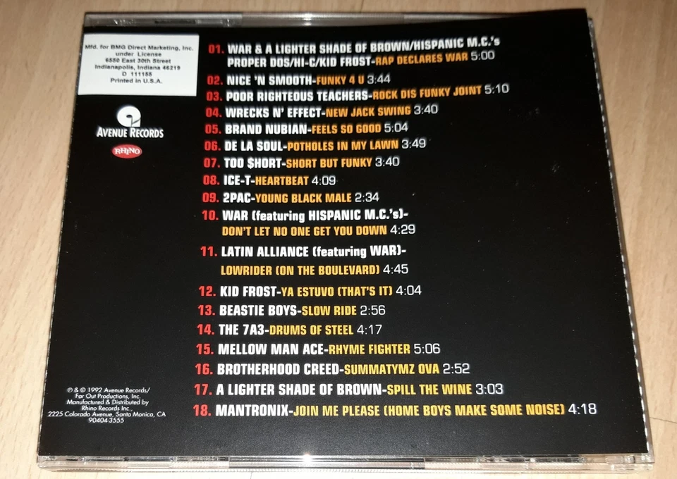 RAP DECLARES WAR - Compilation Album CD MELLOW MAN ACE, WRECKS N EFFECT, THE 7A3 - Bild 3 von 4