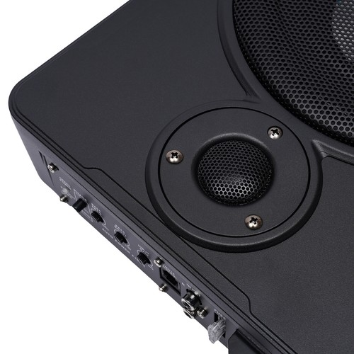 12V 600W 8'' Under-Seat Active Car Subwoofer Audio Speaker Bass Amp Sub Box Slim - Picture 13 of 17