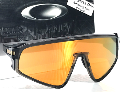 NEW Oakley LATCH PANEL Grey Smoke PRIZM 24K Gold Lens Sunglass