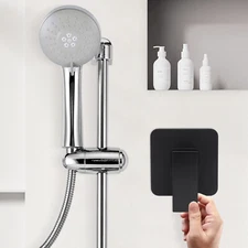 Shower Mixing Valve Shower Set Matte Black Wrench Type Copper Faucet Valve