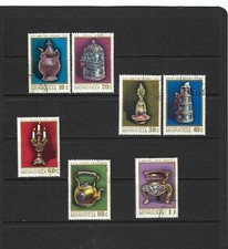 MONGOLIAN 19h CENTURY GOLSMITHS' WORK- 1974 MONGOLIA.- (7)