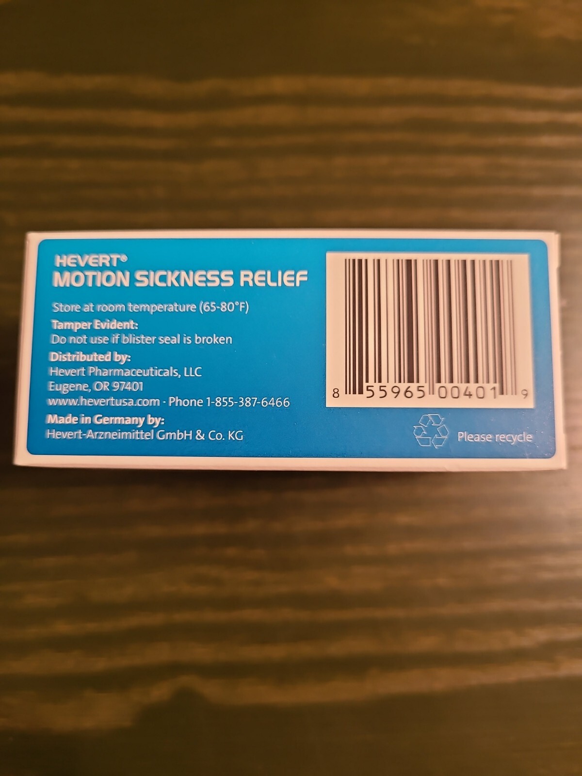 Hevert MOTION SICKNESS Relief Homeopathic Medicine eBay