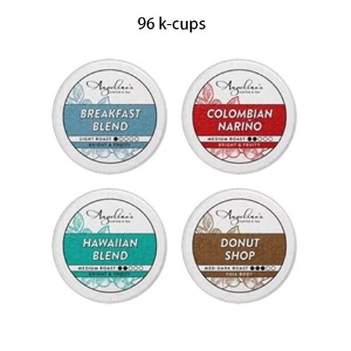Angelino's Coffee 96 KCups Pods Capsules Keurig Single-Use lot CHOOSE FLAVORS - Picture 29 of 36