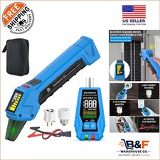 Professional Circuit Tracer Tool Kit - GFCI Tester, Digital Display Carry Case