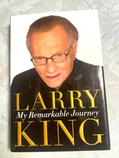 RARE 1ST EDITION! MY REMARKABLE JOURNEY Larry King  (2009, Hardcover) FINE w/DJ