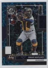 2022 Panini Donruss Optic Teal Velocity Prizm 4/35 Omar Narvaez #124 1d4