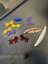 GOODY USA 1970s Hair Barrettes Snap Tight 2.5" Metal Clasp Translucent Tortoise