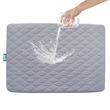 Pack and Play Sheets Mattress Pad Protector Fitted Waterproof Playard Mattress C