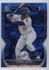 2023 Bowman Sapphire Edition Chrome Prospects Yunior Garcia #BCP-142 03xg