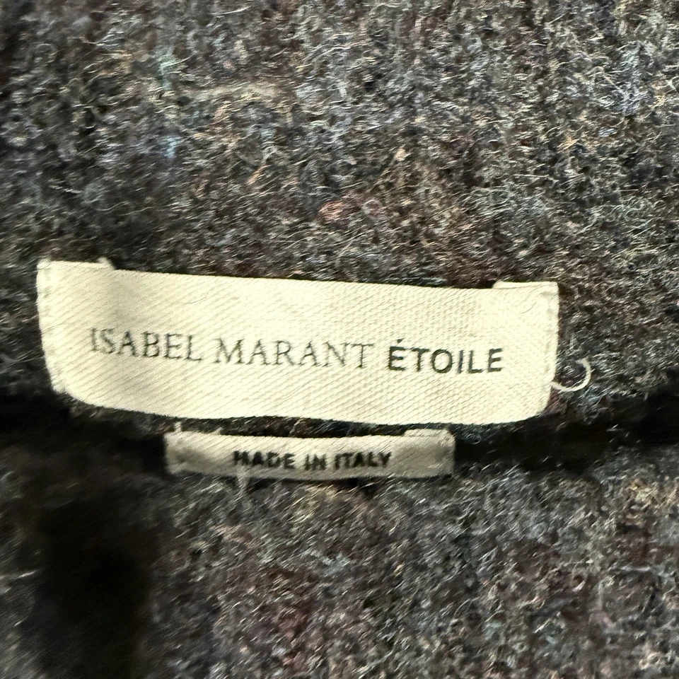 Isabel Marant Étoile Distressed Sweater Women’s 38 Gray Mohair Wool Blend - Image 2 of 4