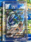 Pokemon Card Rayquaza v 194/203 Evolving Skies Alt Art Holo Grade HGA Mint 9