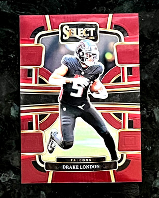 2023 Panini Select Drake London Maroon Prizm 121/149 Atlanta Falcons #6